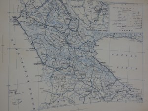 BARANOWSKI LEONARD MAP CAUCASUS AND FRONT MAP