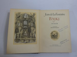 A selection of fairy tales by Jean de La Fontaine ILLUSTRATIONS Grandville EDITION 1