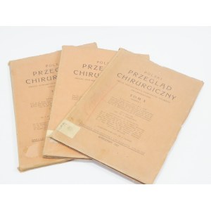 POLNISCHE CHIRURGISCHE ZEITSCHRIFT 1931 BAND X