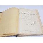 Polska Gazeta Lekarska Rok IX 1932