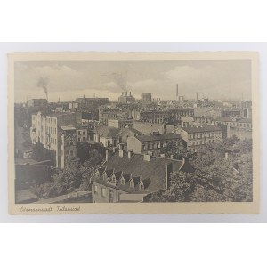 Carte postale, Litzmannstadt, Łódź, Teilansicht, 1942.