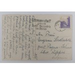 Carte postale, Litzmannstadt, Łódź, Teilansicht, 1942.