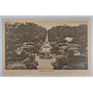 Postcard, Busko, Park