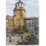 Postcard, Lublin, Krakow Gate, 1917.
