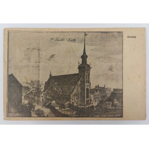 Postcard, Gdansk, St. James Church