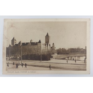 Pocztówka, Poznań, Zamek, 1929 r.