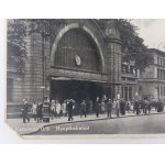 Postcard, Kattowitz O/S Katowice, Haupthbahnhof, Station
