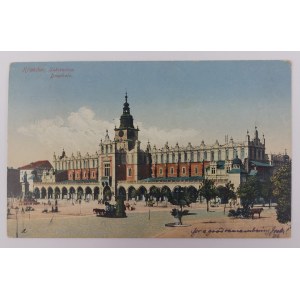 Postcard, Krakow, Cloth Hall, Draphalo, 1914.