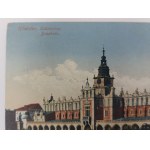 Postcard, Krakow, Cloth Hall, Draphalo, 1914.