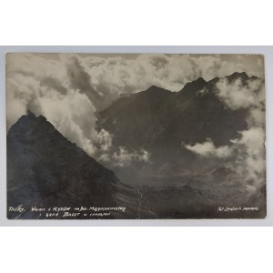Pocztówka, Tatry, Widok z Rysów, Fot. Zwoliński, Zakopane, 1937 r.