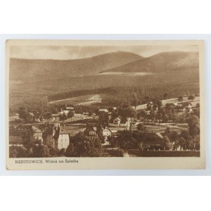 Pocztówka, Bierutowice, Widok na Śnieżkę