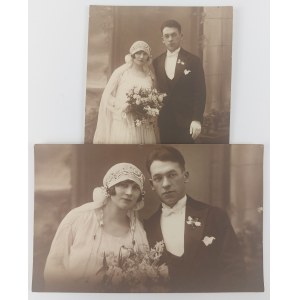 Fotografia pocztówkowa, 2 szt., Polska, 1929 r.