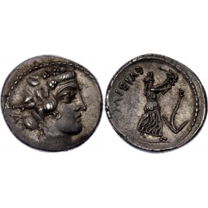 Roman Republic Denarius 48 BC (ND) C. Vibius C.f. C.n. Pansa Caetronianus