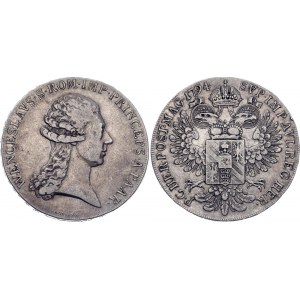 Austrian States Paar 1/2 Taler 1794