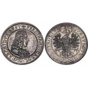 Austrian States Tyrol 2 Taler 1654 (ND)