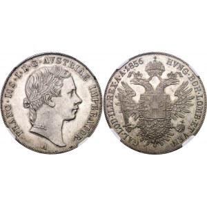 Austria Taler 1856 A NGC MS63