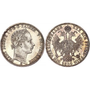 Austria 1 Vereinsthaler 1864 A