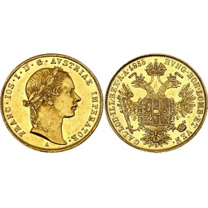 Austria Dukat 1855 A