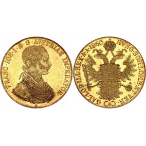 Austria 4 Dukat 1860 A