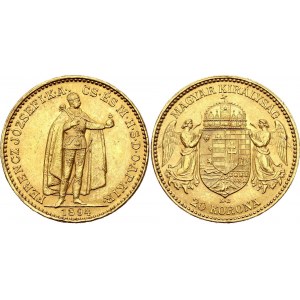 Hungary 20 Korona 1894 KB