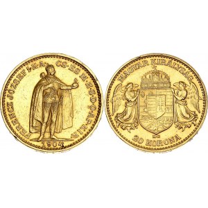 Hungary 20 Korona 1904 KB
