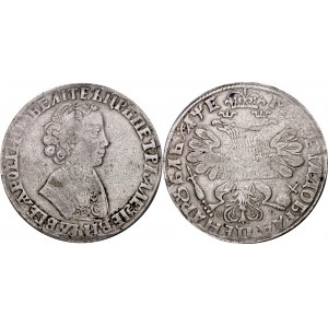Russia 1 Rouble 1705 (҂АѰЕ) МД R PCGS VF