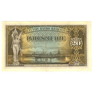 Lithuania 20 Litu 1930