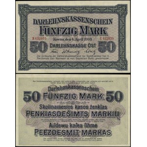 Polska, 50 marek, 4.04.1918