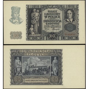 Polska, 20 złotych, 1.03.1940