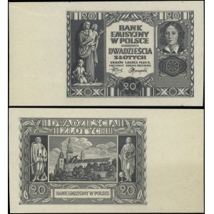 Poľsko, 20 zlotých, 1.03.1940