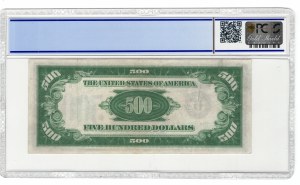 Stany Zjednoczone Ameryki, 500 Dolarów 1934, Federal Reserve Note, New York - B - Julian & Morgenthau