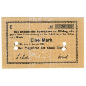 Elbląg (Elbing), 1. marca 1914