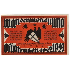 Królewiec (Königsberg), 10 marek 1922/23