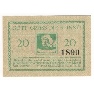 Szczecin (Stettin), 20 pfennig