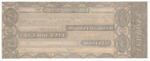 USA, 5 Dollars, The Bank of Windsor, Vermont ~ 1830