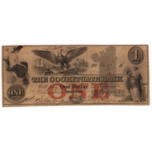 USA, 1 Dollar, Cochituate Bank, Boston, Massachusetts