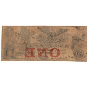 USA, 1 Dollar, Cochituate Bank, Boston, Massachusetts