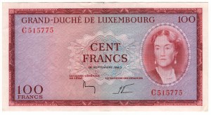 Luxembourg, 100 francs 1963