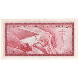 Luksemburg, 100 francs 1963