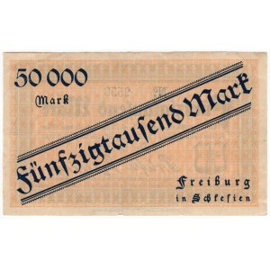 Świebodzice (Freiburg), 50 000 mark 1923