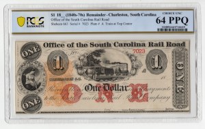 USA, 1 dollar, Charleston, North Carolina