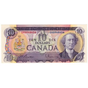 Canada, 10 dollari 1971
