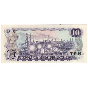Canada, 10 dollari 1971