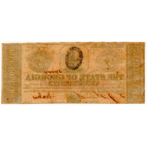 USA, 5 dollars 1862, The State of Georgia