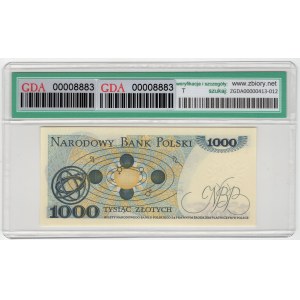 Polska, PRL, 1 000 złotych 1975, seria A