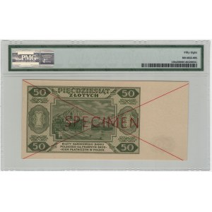 Poland, 50 zloty 1948, AA series, SPECIMEN