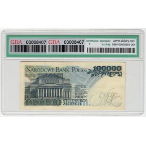 Polska, III RP, 100 000 złotych 1990, seria Z