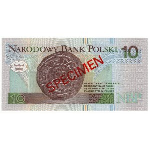 Polsko, III RP, 10 zlotých 1994, série AA, MODEL č. 1490