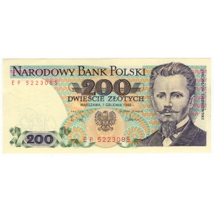 Poland, PRL, 200 zloty 1988, EP series