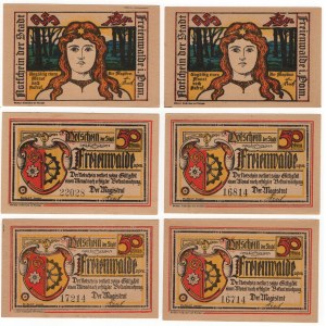 Chociwel (Freiewalde) - set of 6 pieces